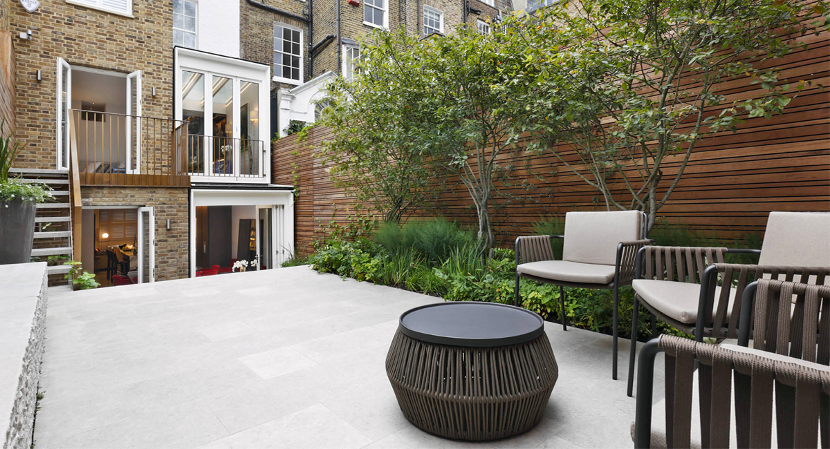 Contemporary garden design London